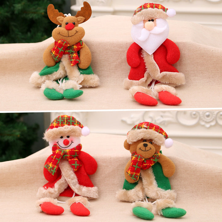 Decorative Plush Christmas Bear Ornament Kalsten