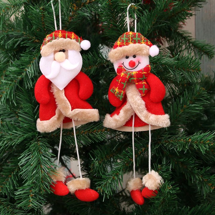 Decorative Plush Christmas Bear Ornament Kalsten