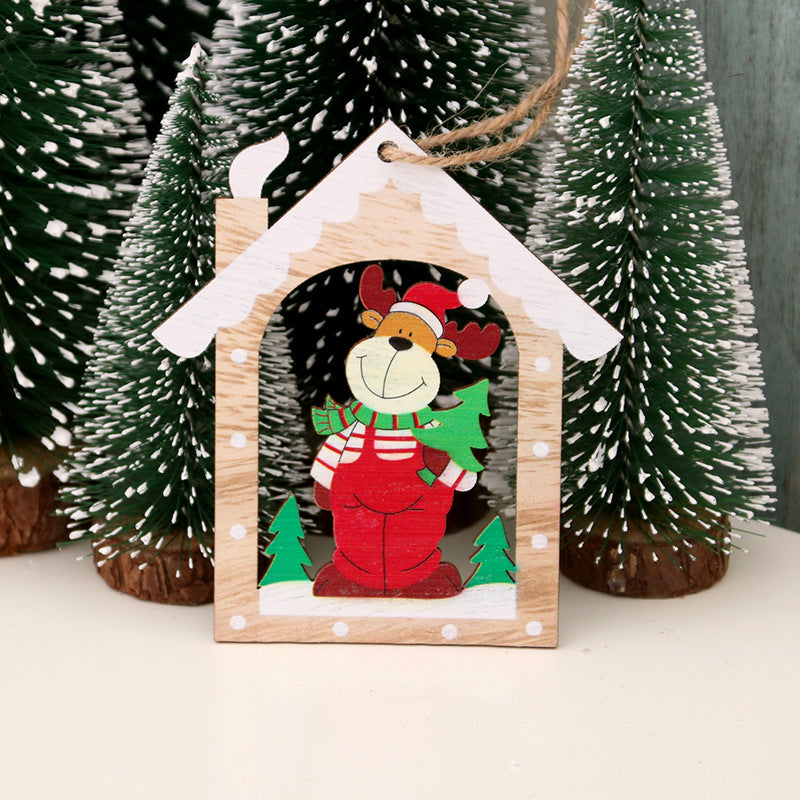 Decorative Christmas House Ornament Kalsten