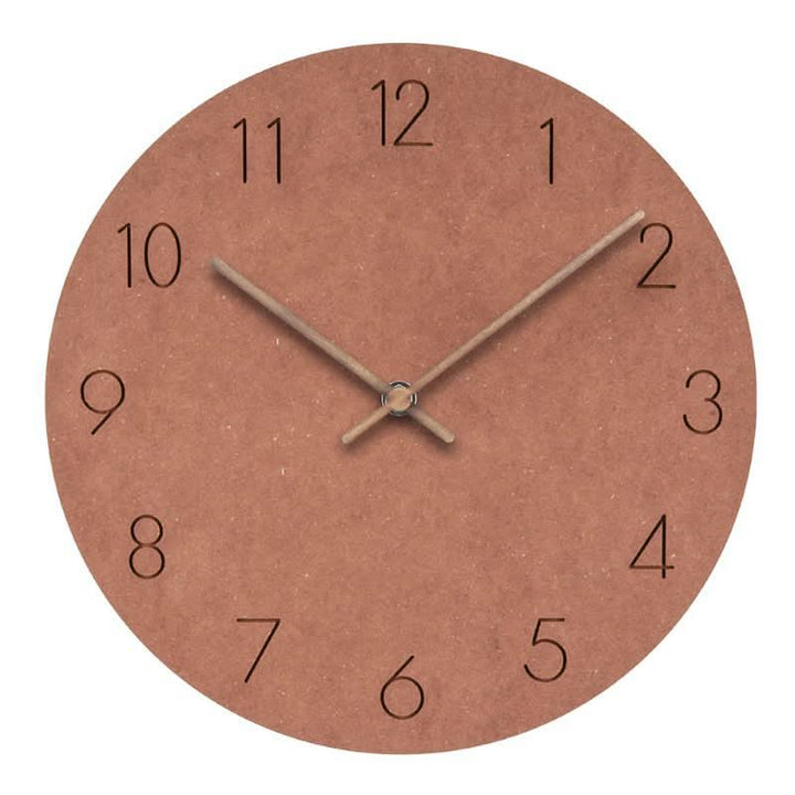 Silent Nordic Wall Clock for Modern Homes
