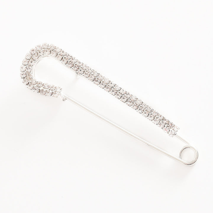 Premium Crystal Embellished Safety Pin Kalsten
