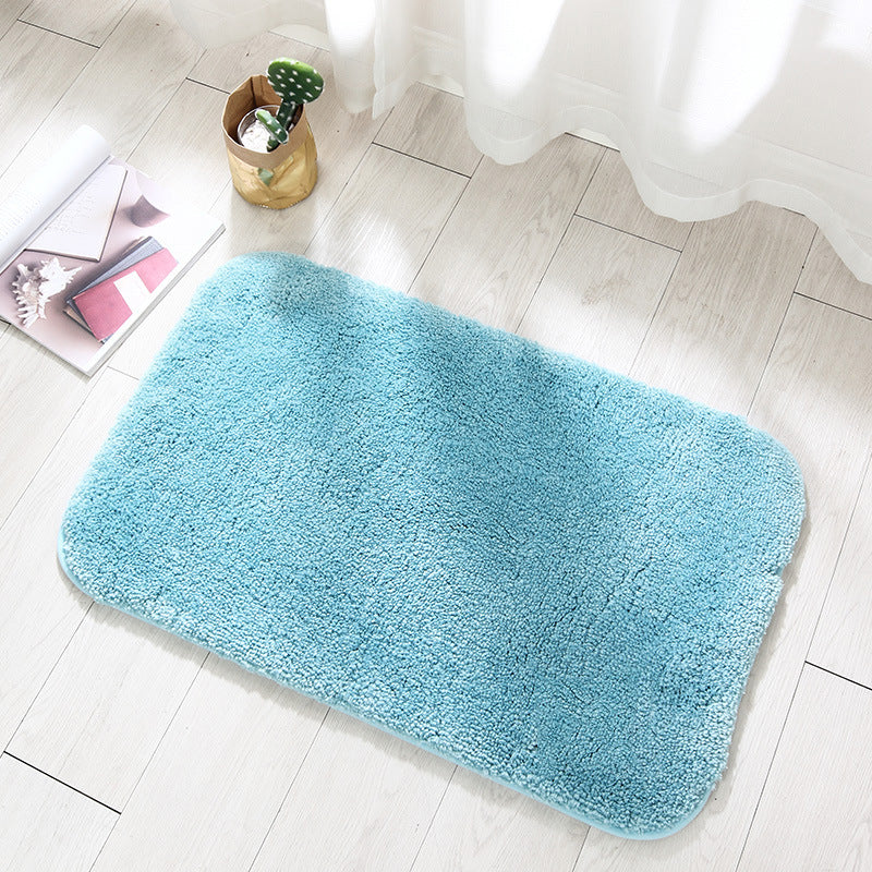Absorbent Plush Bath Rug for Bathroom