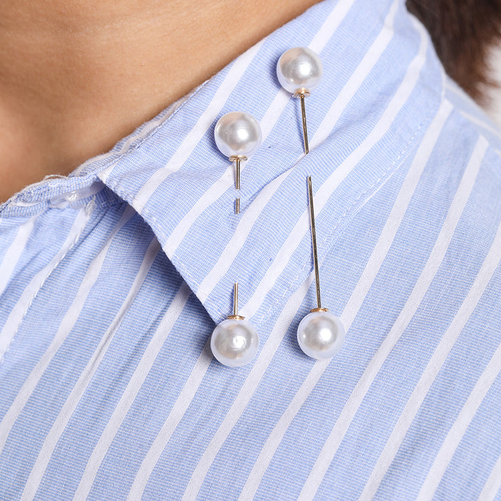 Modern Ball-Stud Brooch Set Kalsten