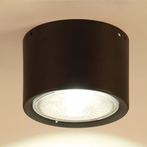 Flush Mount Light Iron 4.7 in 12W White Modern Ceiling Fixture Living Room Bedroom Lighting | Kalsten