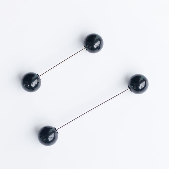 Modern Ball-Stud Brooch Set Kalsten