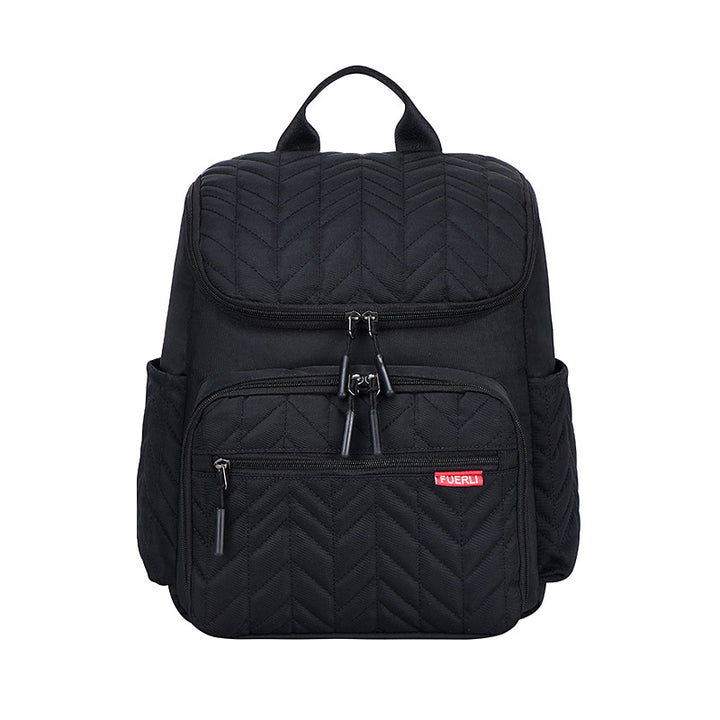 Elegant Quilted Multi-Compartment Backpack Kalsten