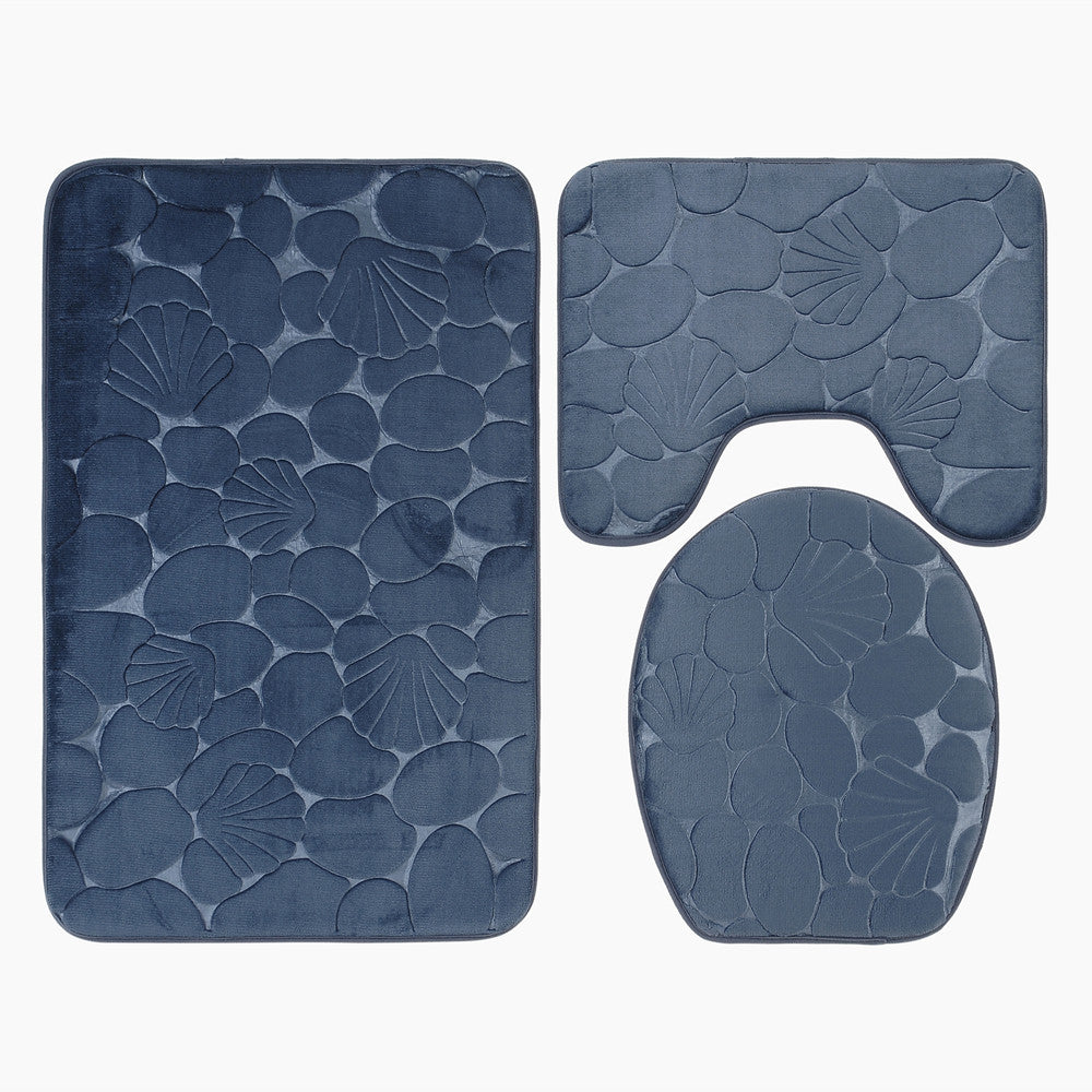 Bathroom Mat Set Kalsten