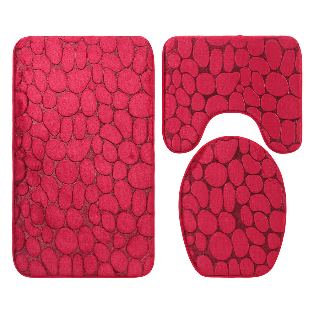 Bathroom Mat Set Kalsten