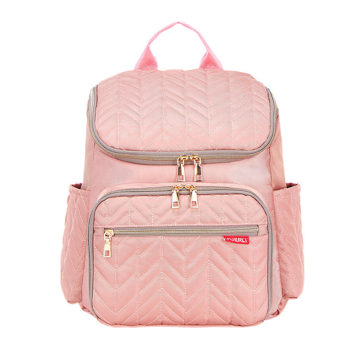 Chic Quilted Multi-Compartment Backpack Kalsten
