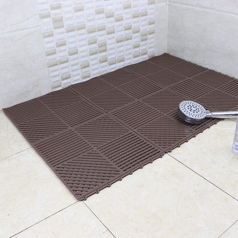 Textured Drainage Shower Mat Kalsten