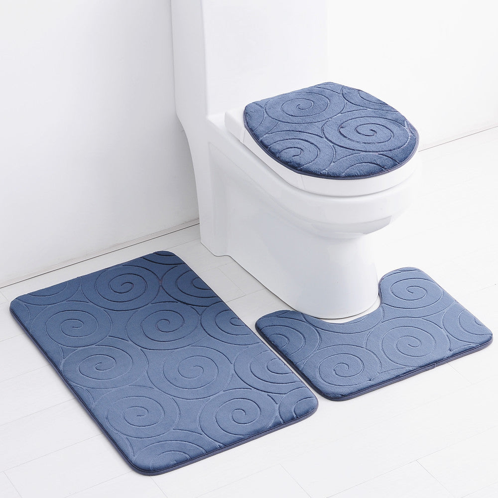 Bathroom Mat Set Kalsten