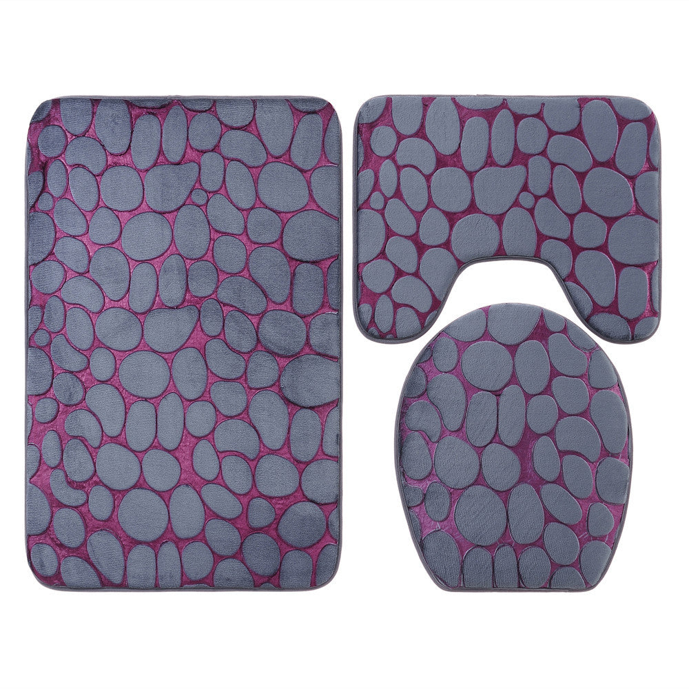 Bathroom Mat Set Kalsten