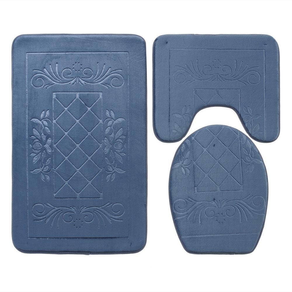 Bathroom Mat Set Kalsten