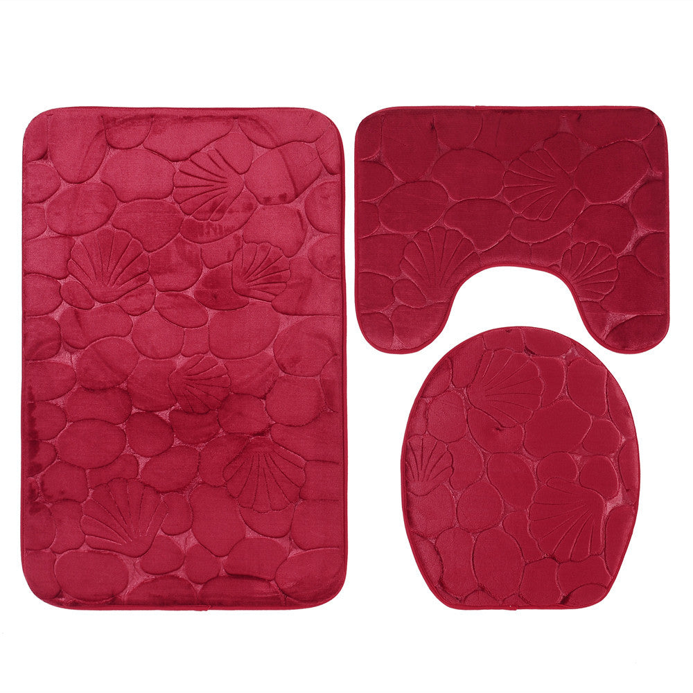 Bathroom Mat Set Kalsten