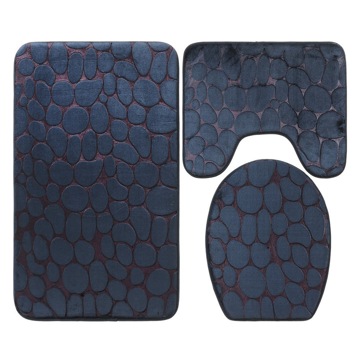 Bathroom Mat Set Kalsten