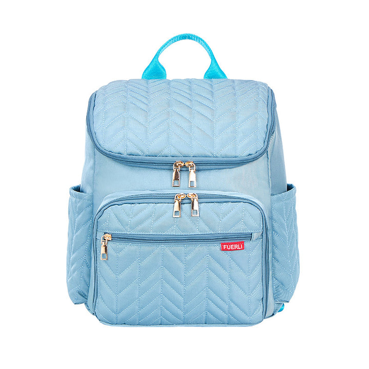 Chic Quilted Multi-Compartment Backpack Kalsten