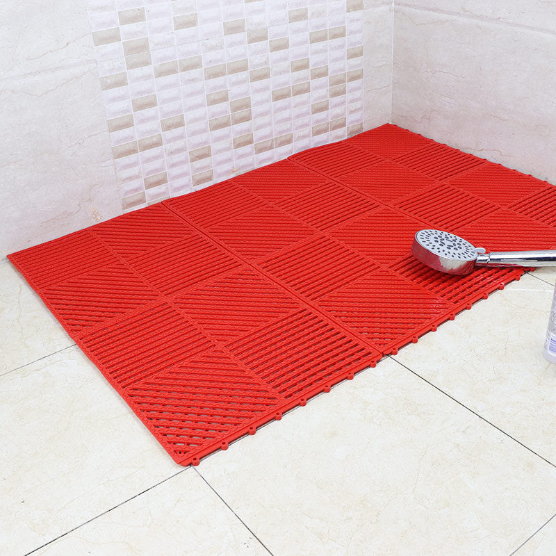 Textured Drainage Shower Mat Kalsten