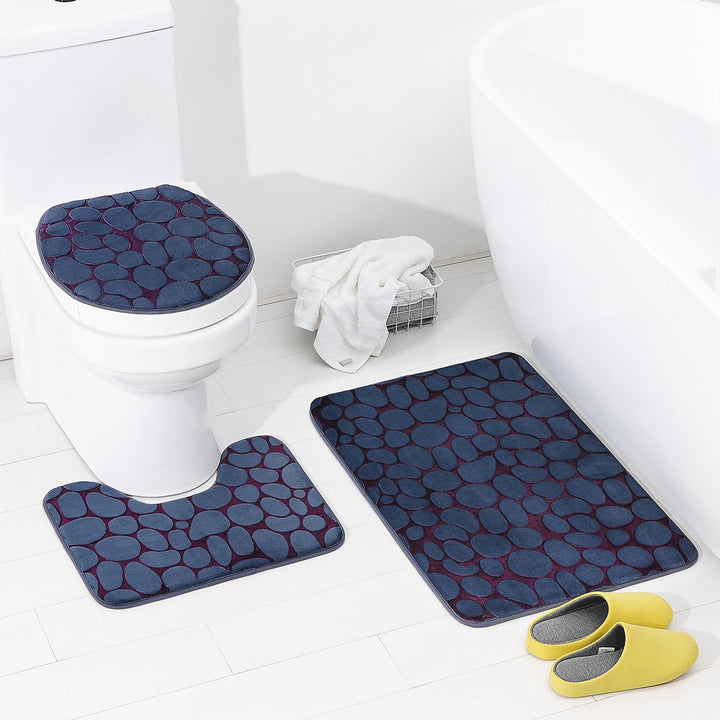 Bathroom Mat Set Kalsten