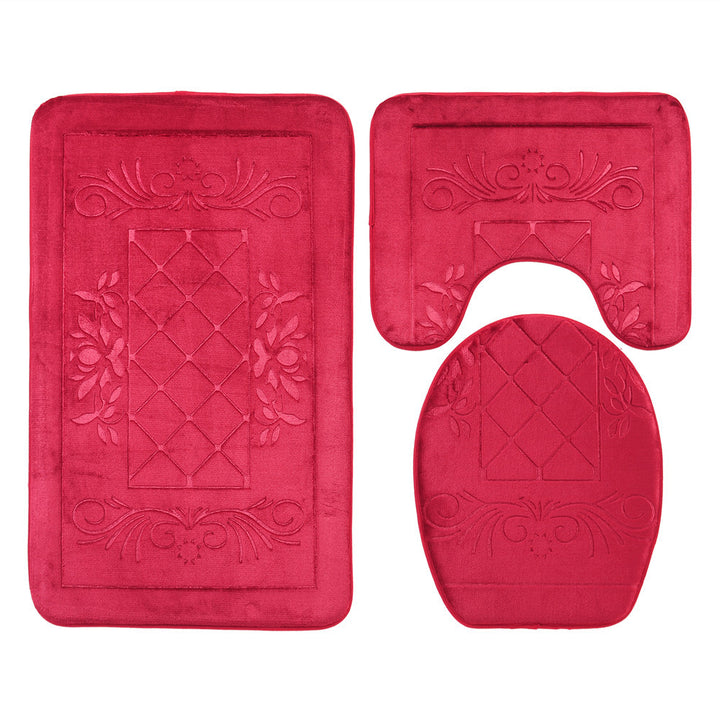 Bathroom Mat Set Kalsten