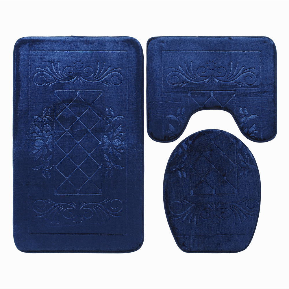 Bathroom Mat Set Kalsten