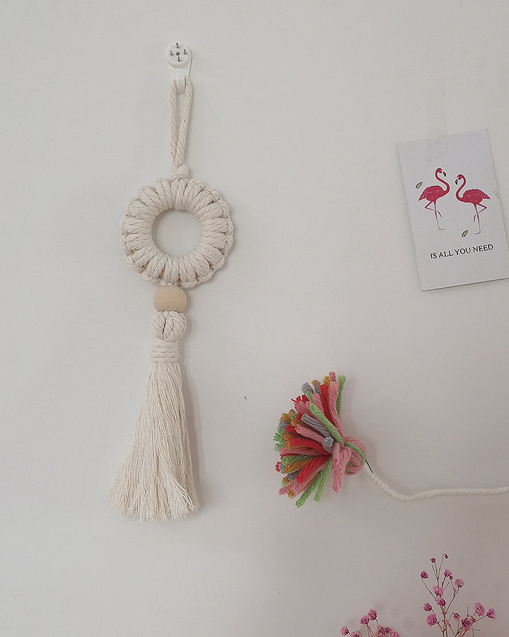 Macrame Wall Hanging Decorative Piece Kalsten