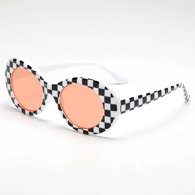 Ladies fashionable oval sunglasses Kalsten