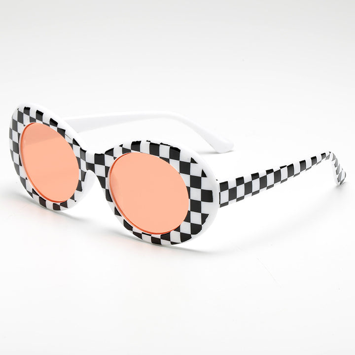 Ladies fashionable oval sunglasses Kalsten