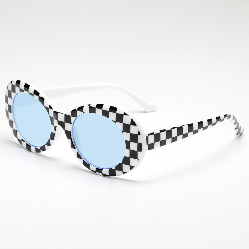 Ladies fashionable oval sunglasses Kalsten