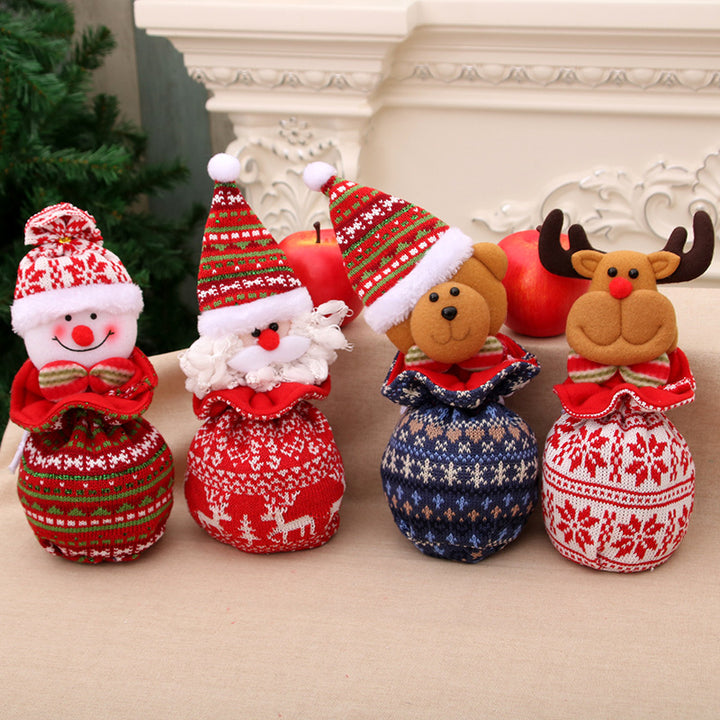 Festive Plush Bear Gift Bag Kalsten
