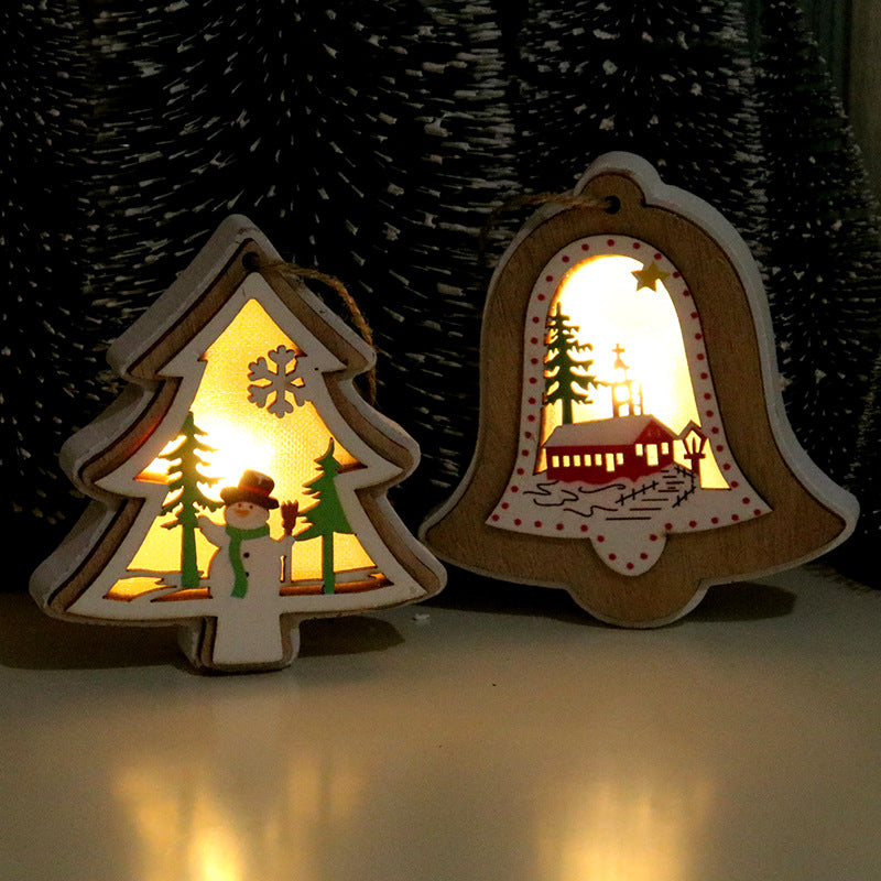 Decorative LED Christmas Scene Lantern Kalsten