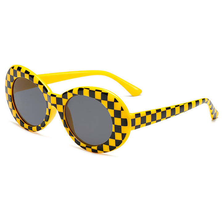 Ladies fashionable oval sunglasses Kalsten