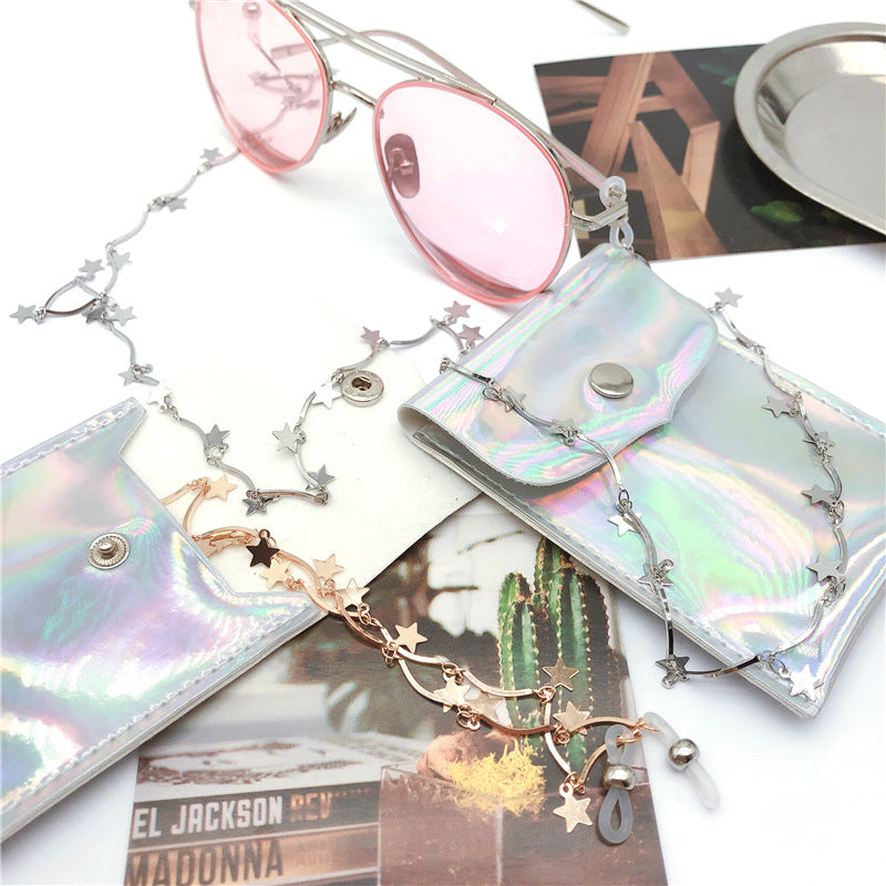 Star-Embellished Eyewear Chain Kalsten