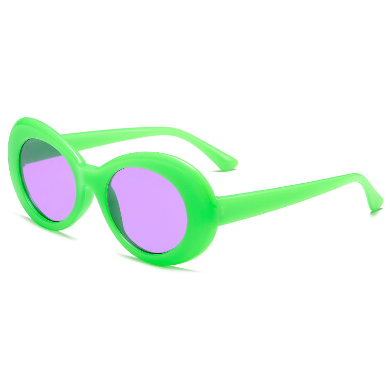 Ladies fashionable oval sunglasses Kalsten