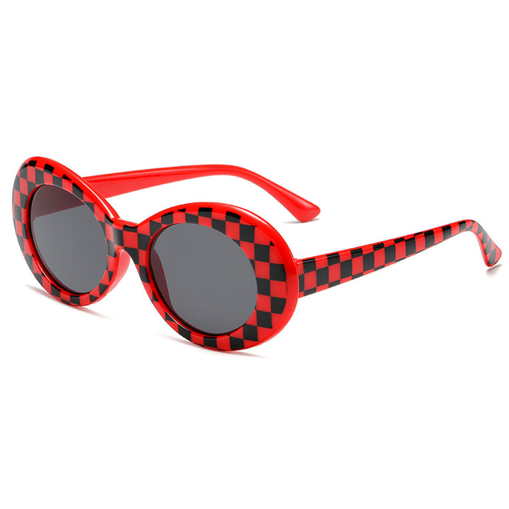 Ladies fashionable oval sunglasses Kalsten