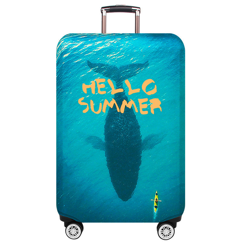 Hard Shell Summer-Themed Luggage Kalsten