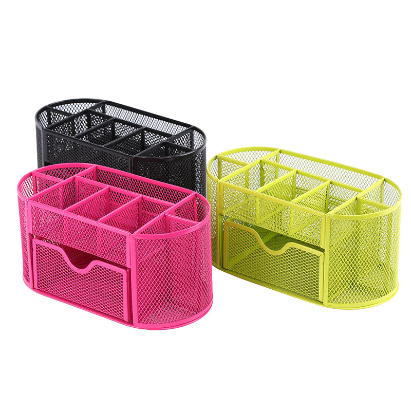 Mesh Desk Organizer with Drawer Kalsten