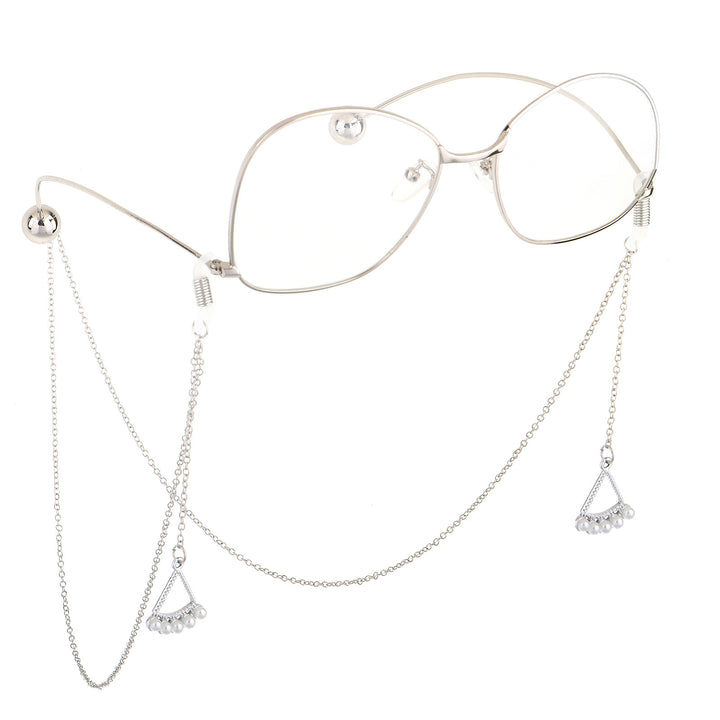 Elegant Triangle-Shaped Eyewear Chain Kalsten