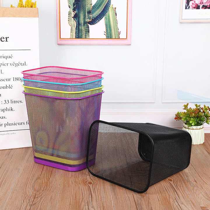 Stylish Wire Mesh Wastebasket Kalsten