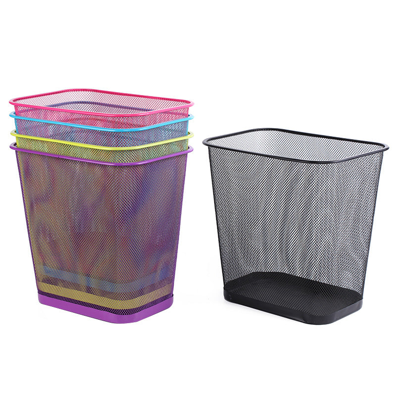 Stylish Wire Mesh Wastebasket Kalsten
