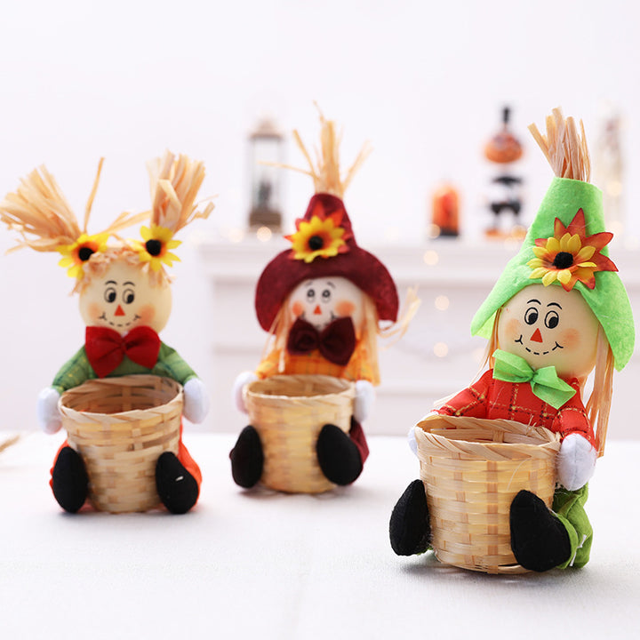 Decorative Harvest Scarecrow Doll