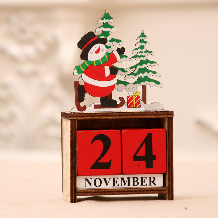 Decorative Wooden Calendar Block Kalsten