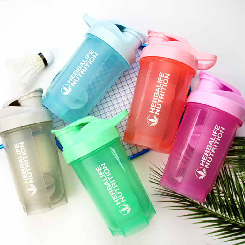 Unisex Colorful Shaker Bottle with Mixing Ball Kalsten