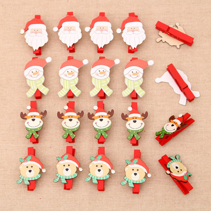 Decorative Christmas Themed Clip Set Kalsten