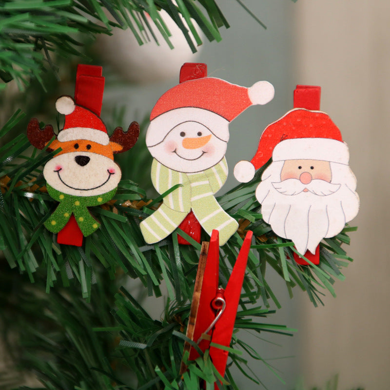 Decorative Christmas Themed Clip Set Kalsten