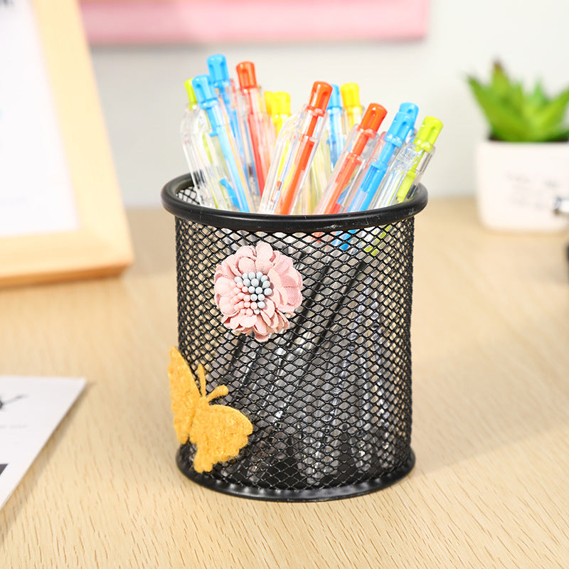Decorative Mesh Pen Holder Kalsten