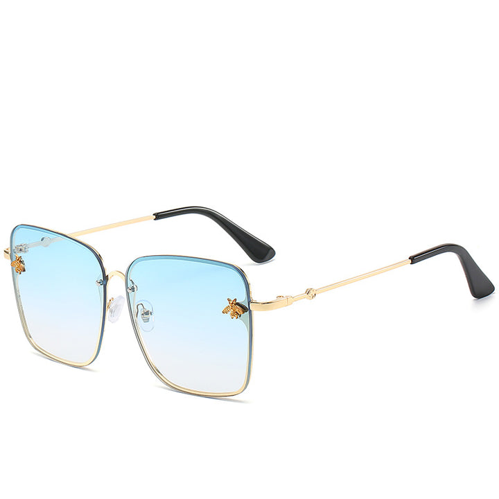 Luxury Oversized Geometric Frame Sunglasses Kalsten