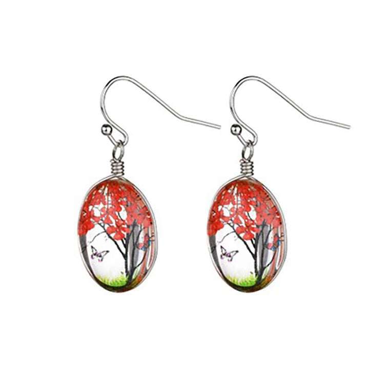 Artistic Nature-Inspired Drop Earrings Kalsten
