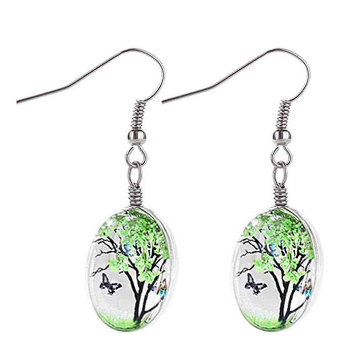Artistic Nature-Inspired Drop Earrings Kalsten