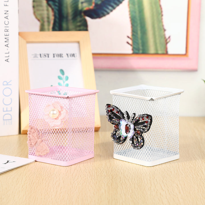 Decorative Mesh Pen Holder Kalsten