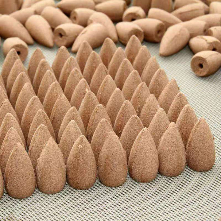 Tapered Backflow Incense Cones For Ceramic Backflow Burners